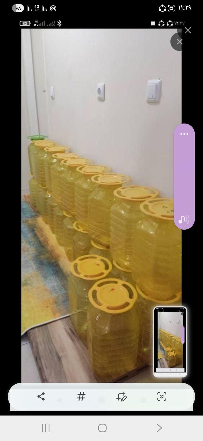 دبه سرفرمانی|ظروف نگهدارنده، پلاستیکی، یک‌بارمصرف|دهگلان, |دیوار