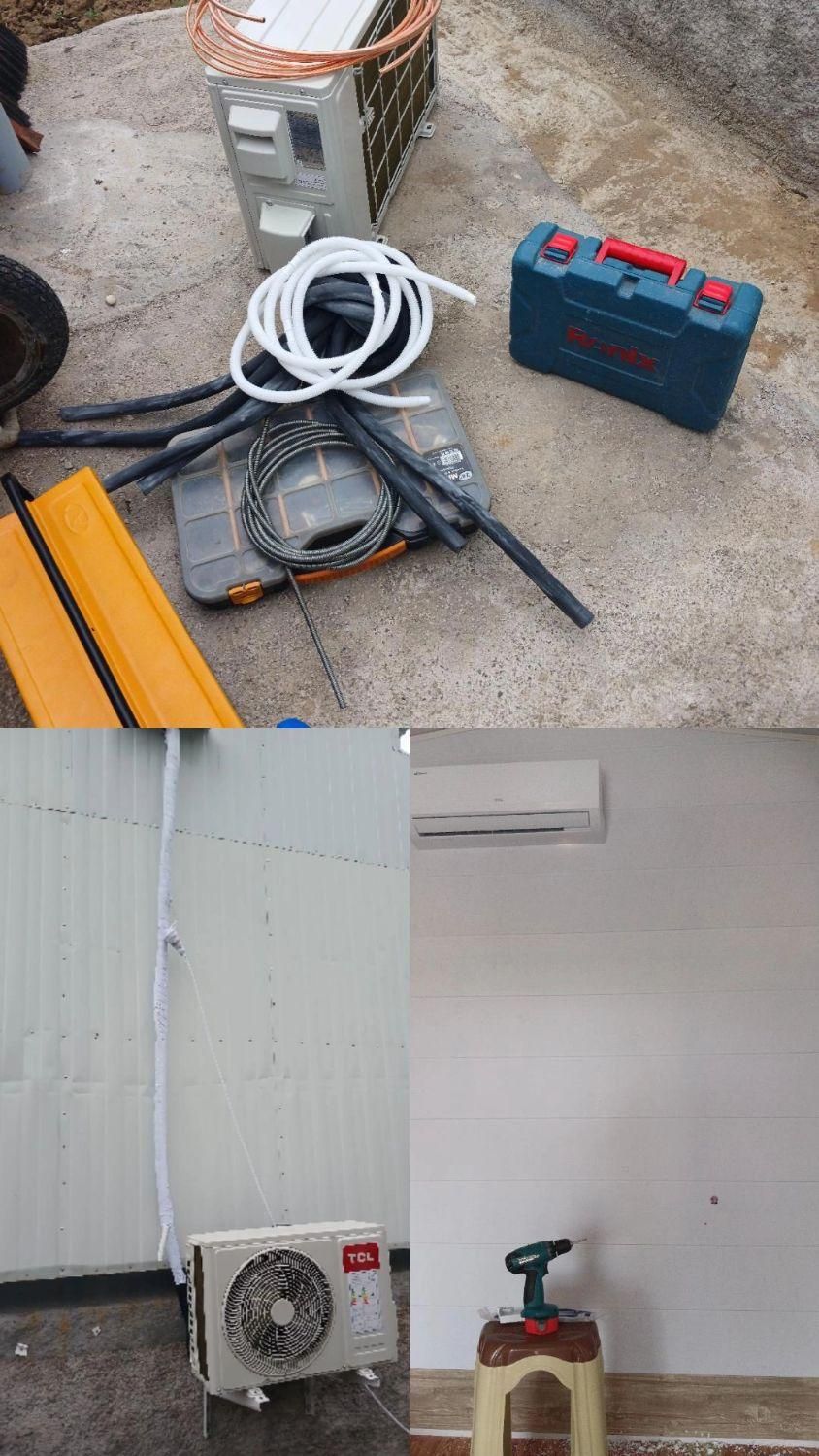 نصب انواع کولر|خدمات پیشه و مهارت|صومعه‌سرا, |دیوار