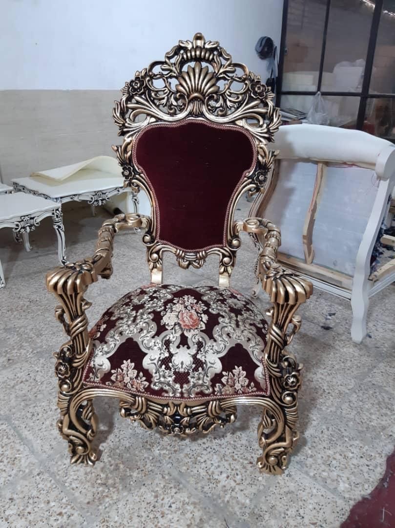 مبل مصری تمام چوب/پنجه شیری|مبلمان خانگی و میز عسلی|رباط‌کریم, رباط‌کریم|دیوار