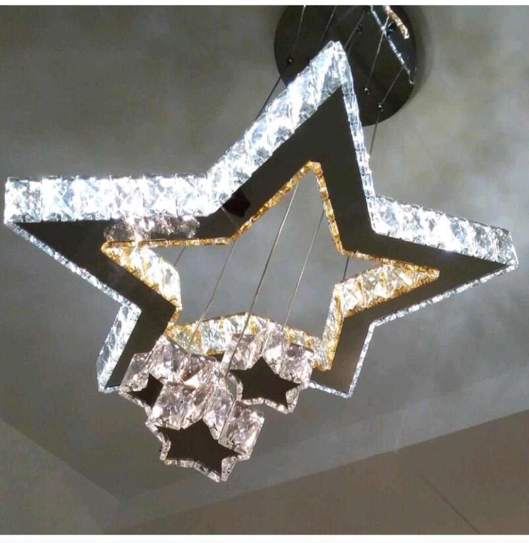 لوستر الماس.کهکشانی ستاره کد۵۵۱۸.AC light|لوستر و چراغ آویز|تهران, سنگلج (شاپور)|دیوار