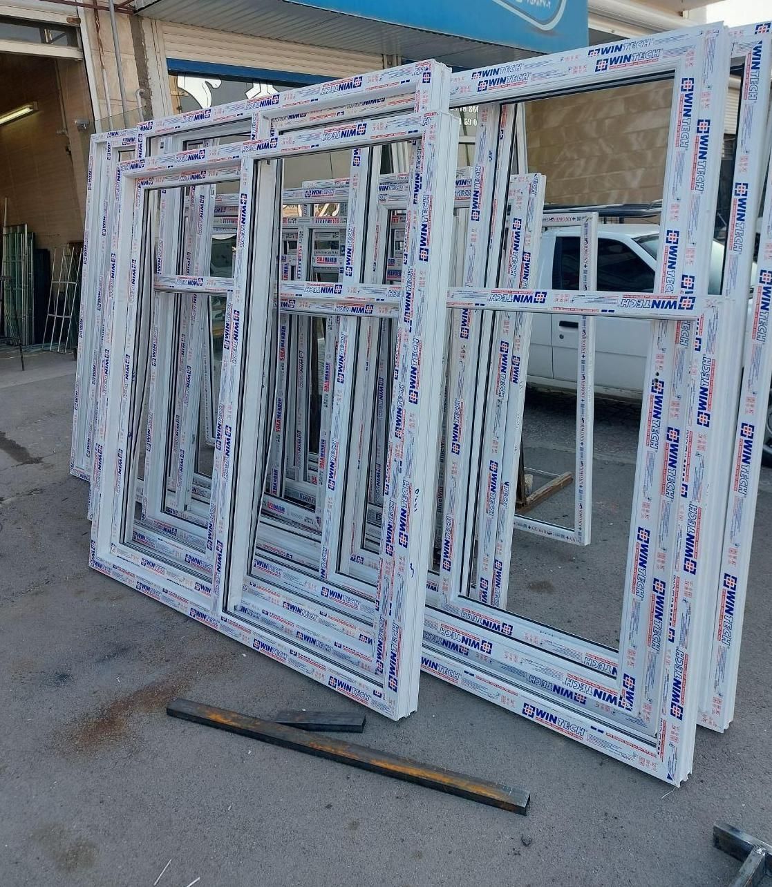 درب و پنجره دوجداره upvc|مصالح و تجهیزات ساختمان|دزفول, |دیوار