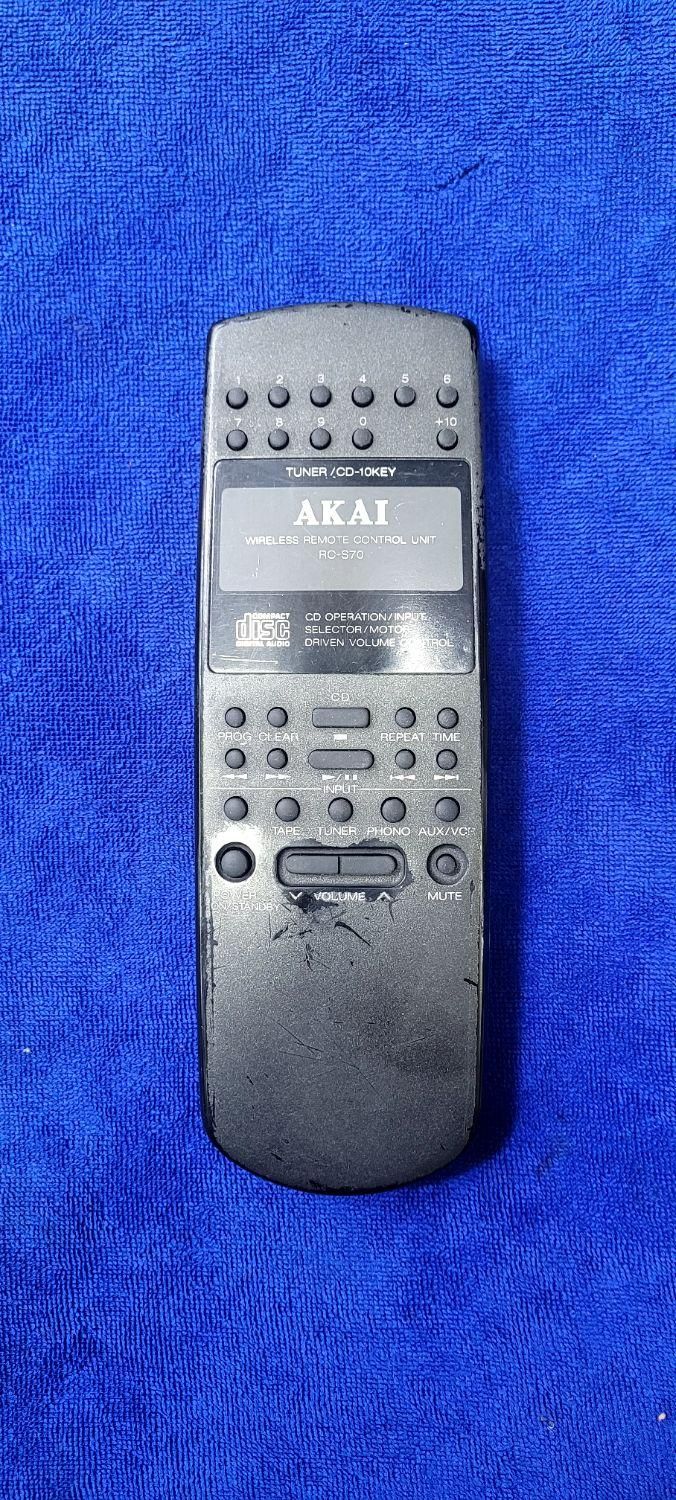 کنترل ضبط قدیمی SONY  AKAI|سیستم صوتی خانگی|تهران, شیخ هادی|دیوار