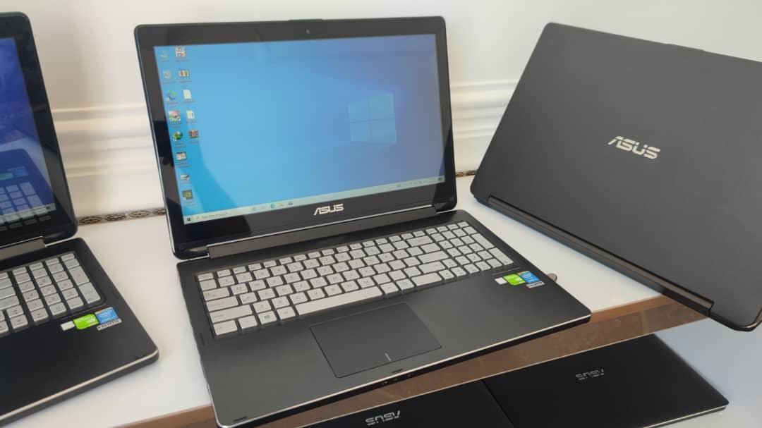 لپتاپ ایسوس i7 گرافیک دار 360 درجه تبلتشو در حد|رایانه همراه|سراوان, |دیوار