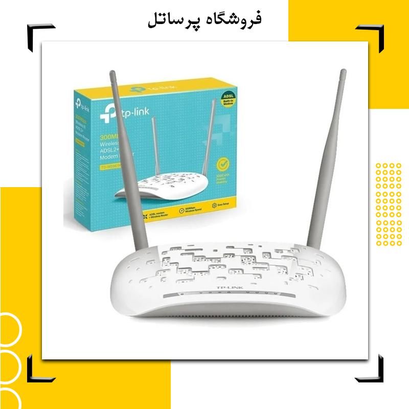 مودم ADSL2 Plus بی‌سیم تی پی لینک مدل TD-W8961N|مودم و تجهیزات شبکه|مرودشت, ژیان|دیوار