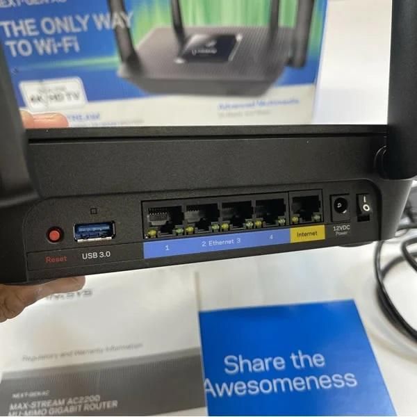 روتر linksys EA8300 با اشتراک اولیه|مودم و تجهیزات شبکه|رشت, دیلمان|دیوار
