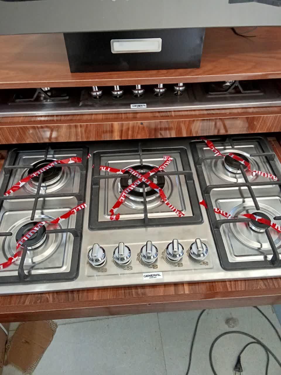 گاز رو میزی استیل|اجاق گاز و لوازم برقی پختوپز|دورود, |دیوار