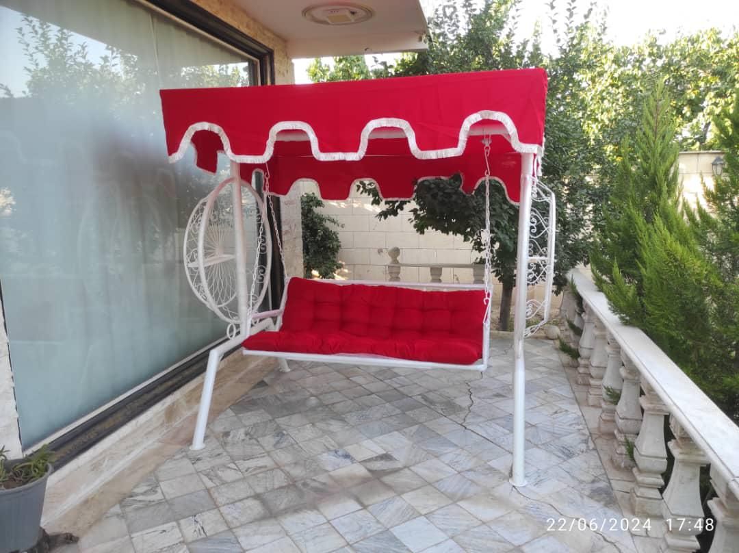 تاب باغی لوکس ۳ نفره مناسب حیاط، تراس و ویلا|مبلمان خانگی و میز عسلی|اصفهان, خانه اصفهان|دیوار