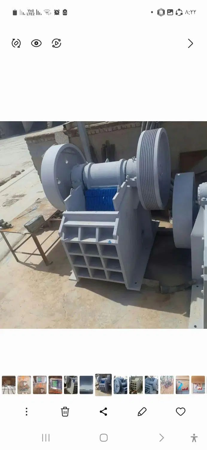 سنگ شکن فک 90×60 سفارشی ساز نو|ماشین‌آلات صنعتی|تهران, دستغیب|دیوار