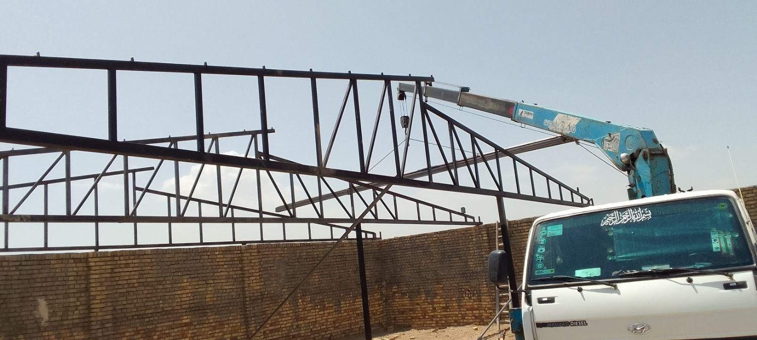 جوشکار سوله شیروانی اسکلت و تیرچه رابیتس کاری|خدمات پیشه و مهارت|اراک, |دیوار