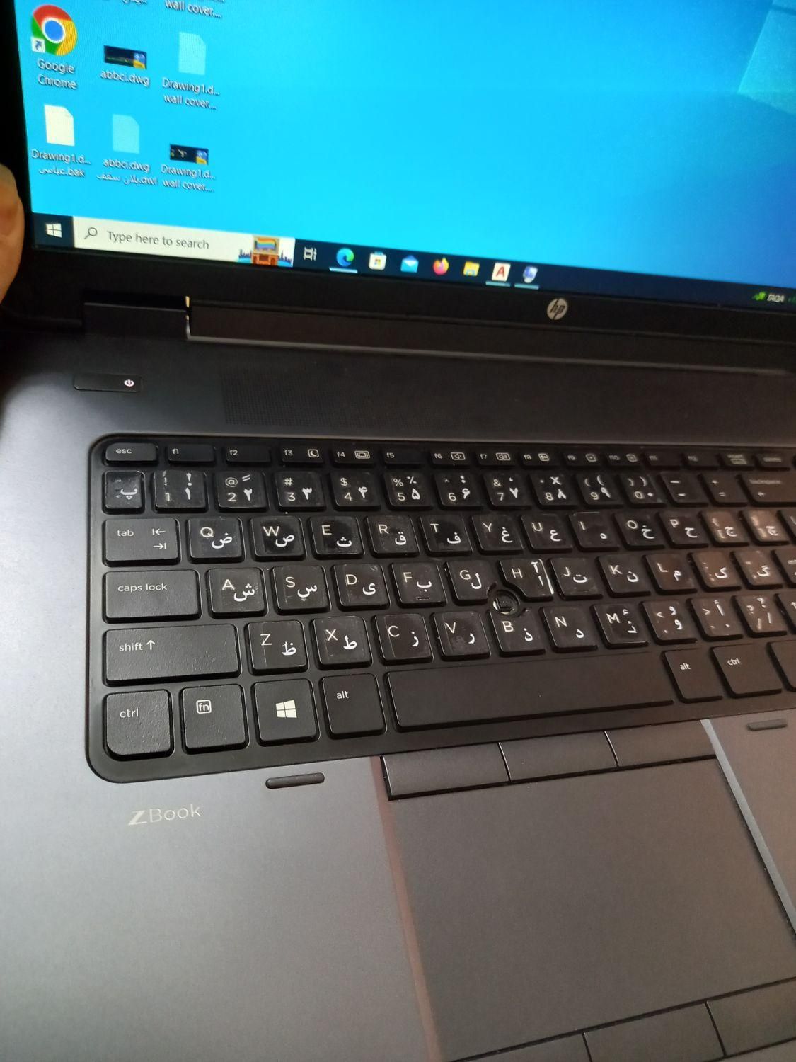 لپ تاب hp اصل مدل zbook 17..G2 وCore i7|رایانه همراه|تهران, شهران شمالی|دیوار