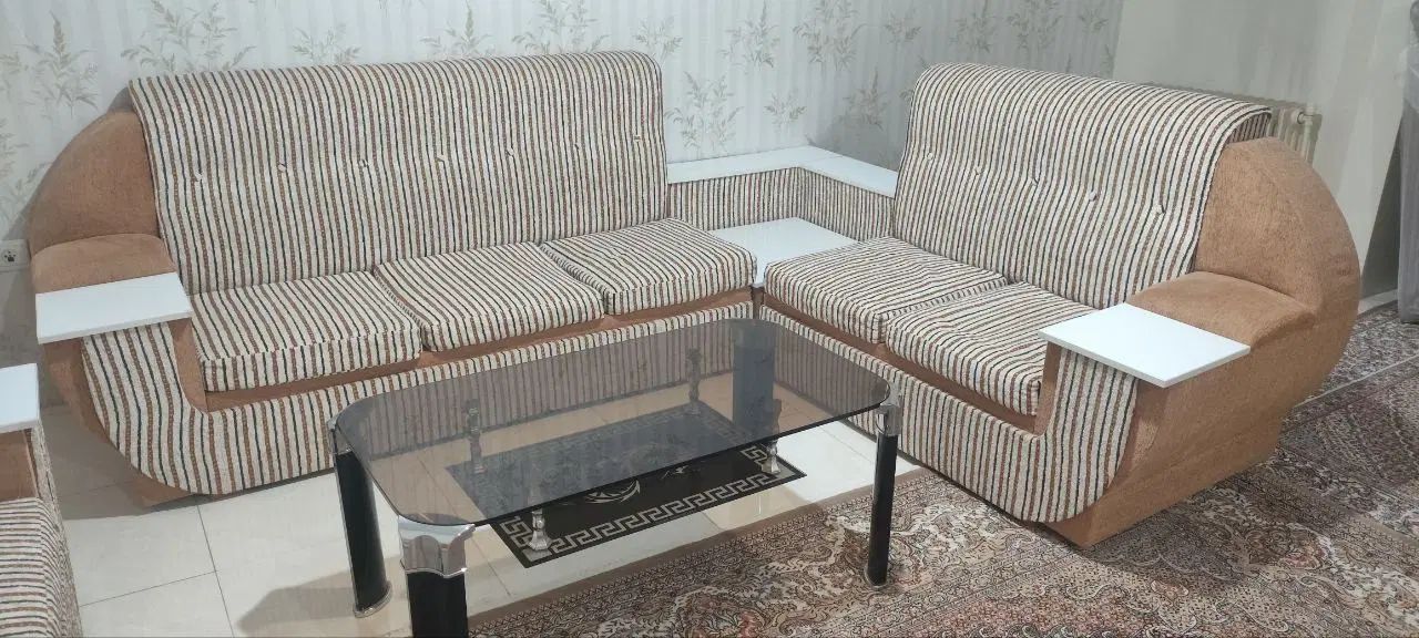 سرویس مبلمان 7 نفره|مبلمان خانگی و میز عسلی|تهران, شهران جنوبی|دیوار