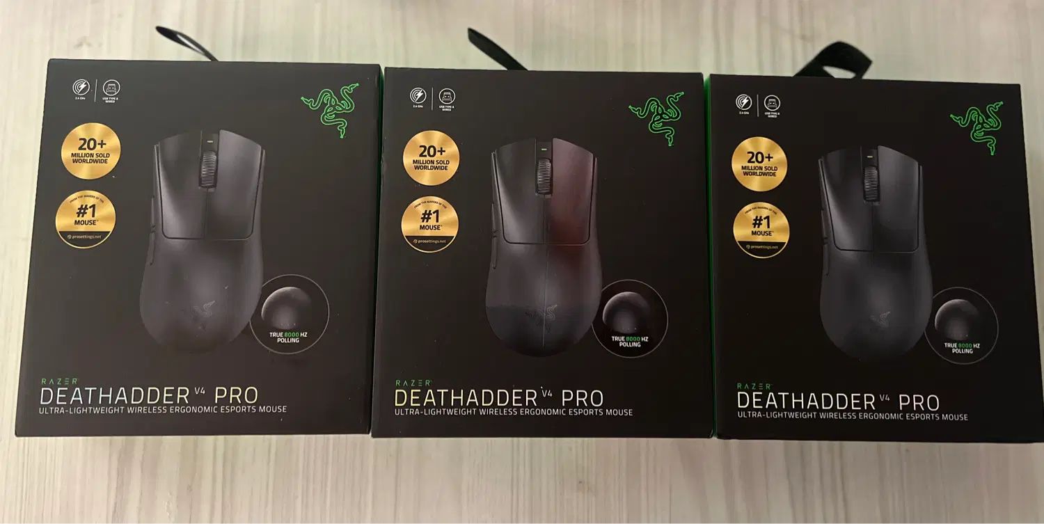 موس ریزر deathadder v4 Pro ماوس mouse جدید ترین|قطعات و لوازم جانبی رایانه|تهران, ونک|دیوار