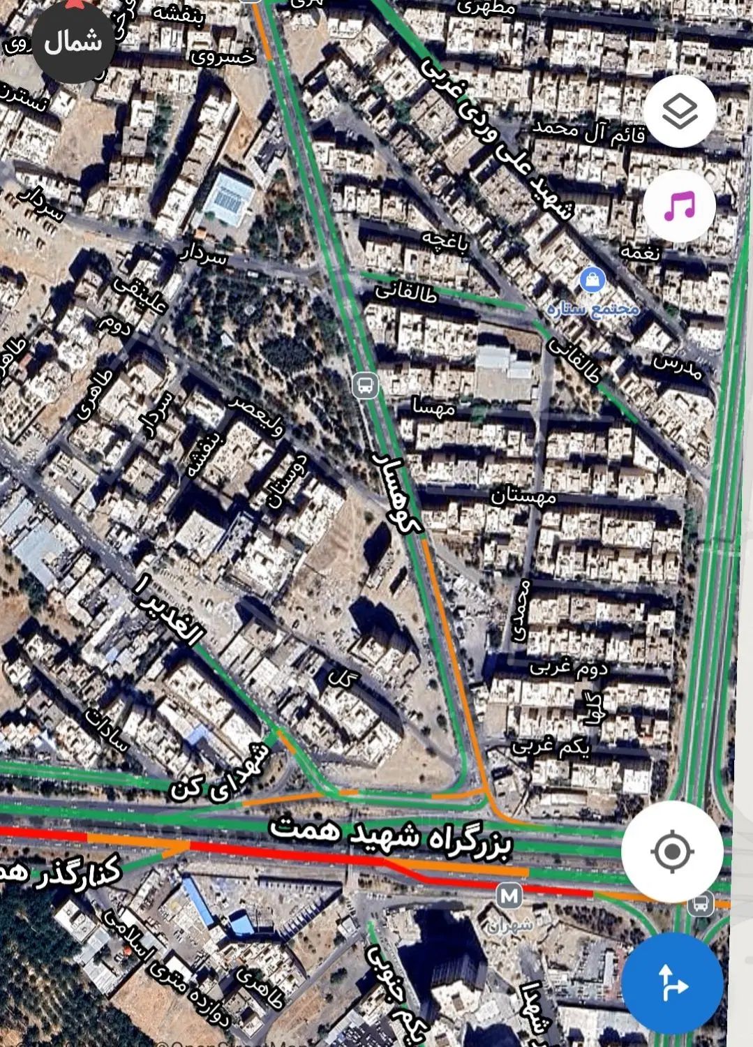 شهران جنوبی - ۶۰۰ متر تهاتر با واحد|مشارکت در ساخت املاک|تهران, کن|دیوار