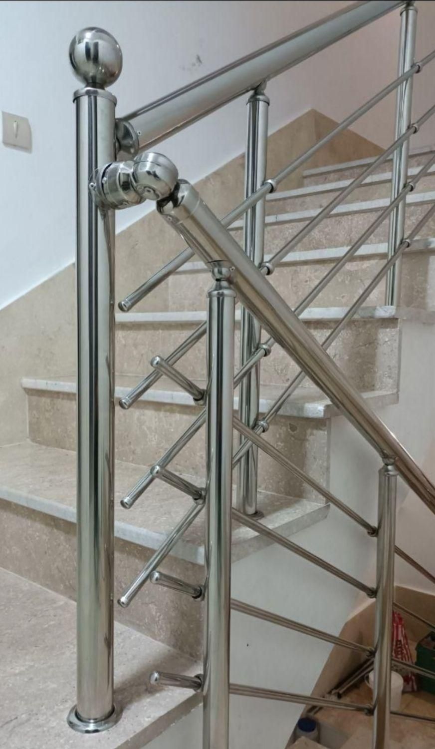 نرده استیل،حفاظ،پله استخری|خدمات پیشه و مهارت|دزفول, |دیوار