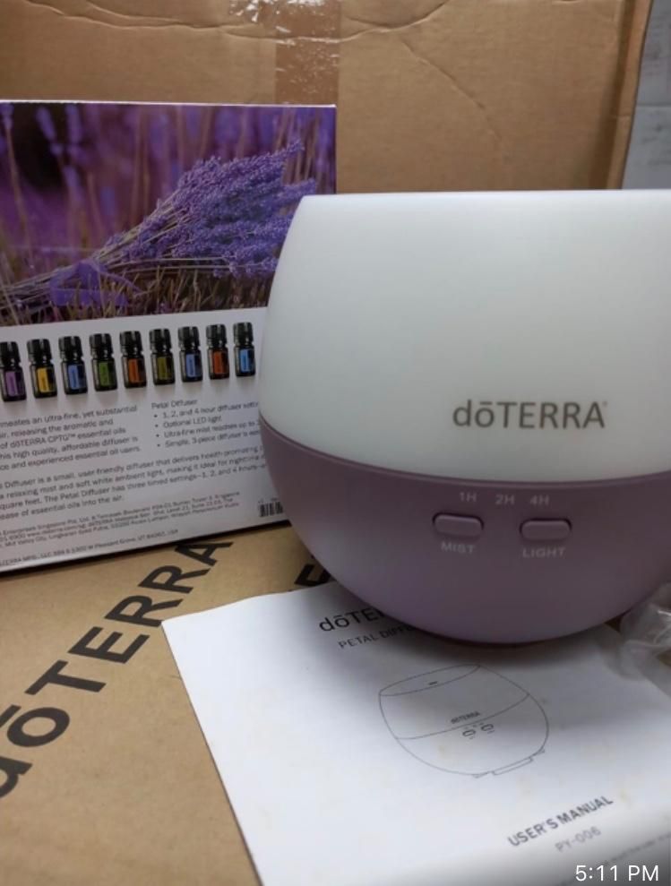 دستگاه مرطوب و خوشبو کننده هوا doTERRA|پنکه و تصفیه‌کنندهٔ هوا|بندر کنگان, |دیوار