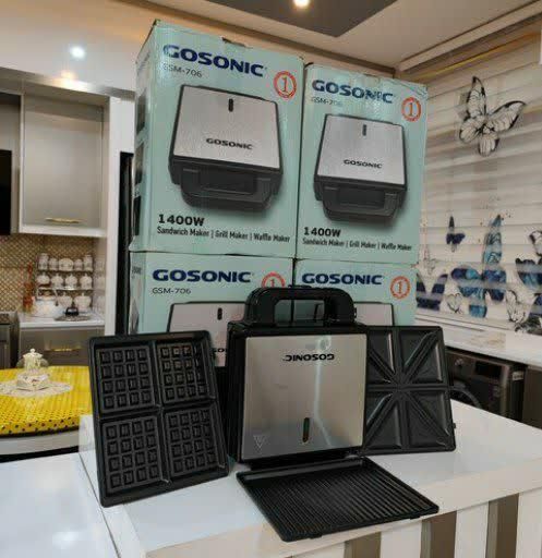 اسنک ساز ،گریل و وافل ساز GOSONIC|اجاق گاز و لوازم برقی پختوپز|کرمان, |دیوار