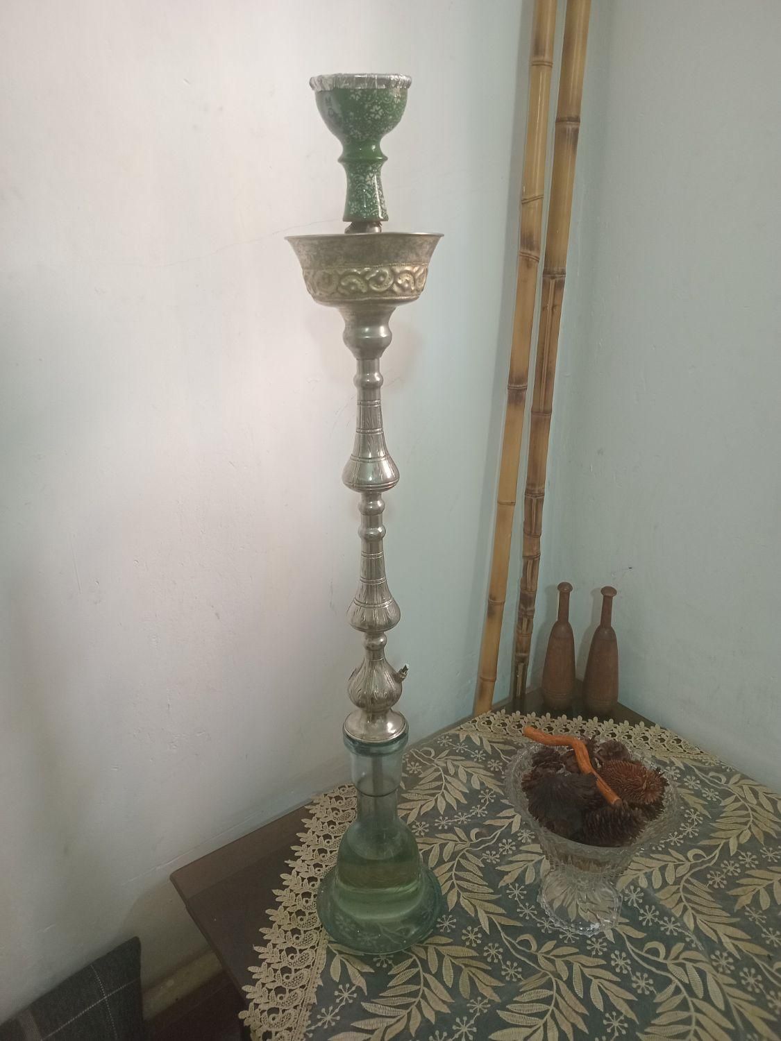 قلیون عربی تنه برنجی|کلکسیون و سرگرمی|ملارد, |دیوار