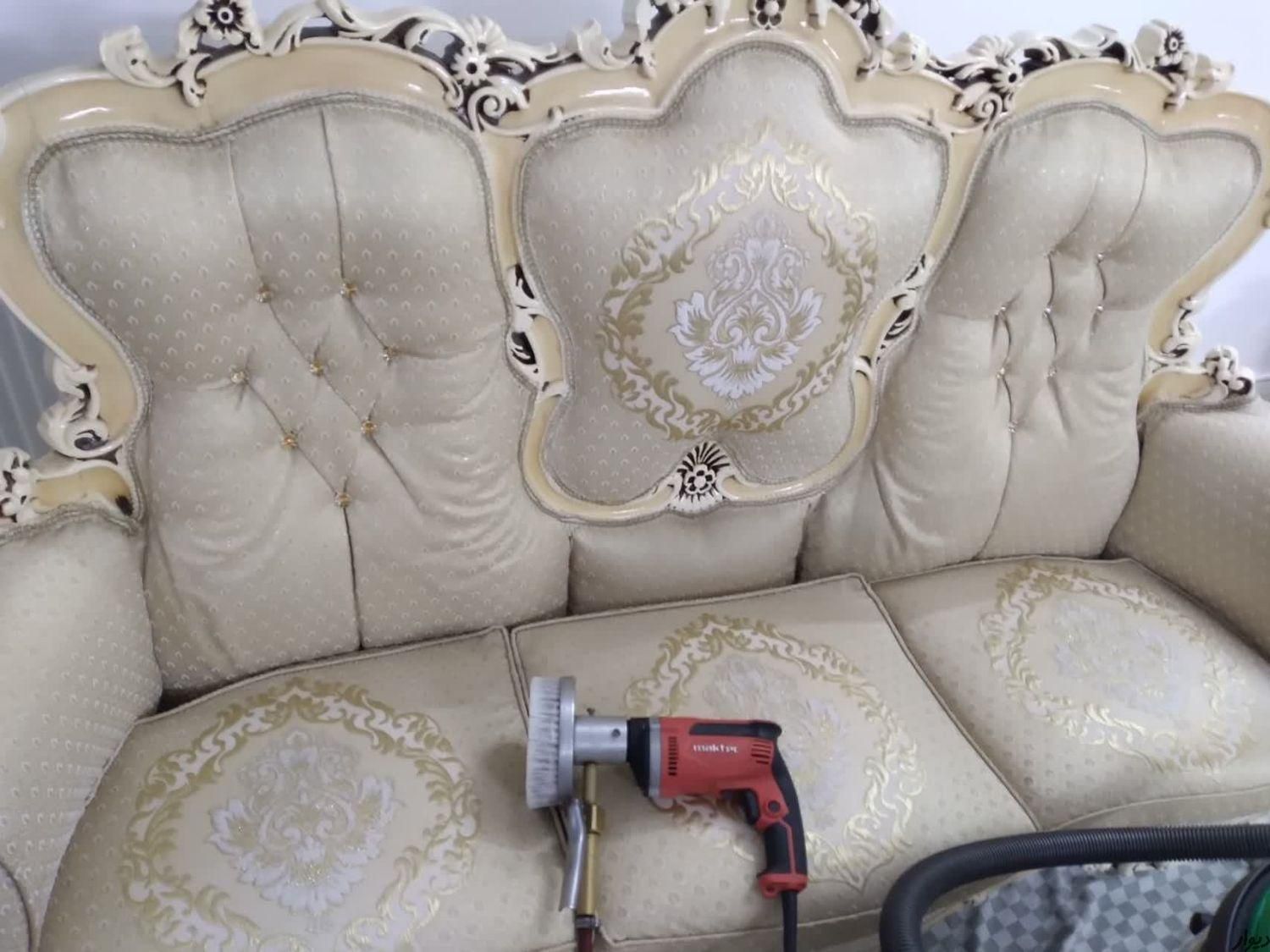 قالیشویی مبل شویی موکت چسبان پشتی درخشش|خدمات نظافت|قم, بنیاد|دیوار