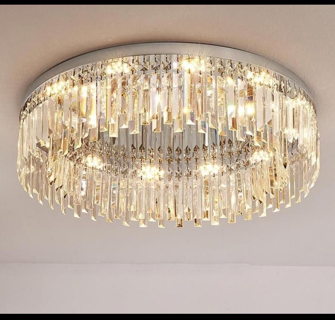 لوستر الماس.کریستالی مدل آیسان ۷۰.AC light|لوستر و چراغ آویز|تهران, سنگلج (شاپور)|دیوار