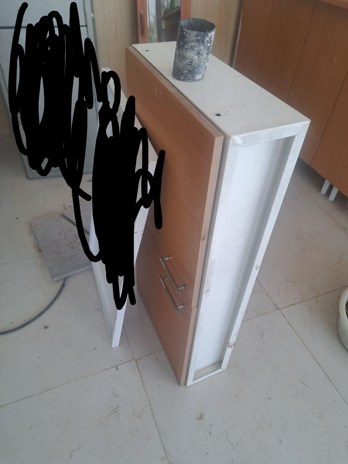 کابینت دست دوم اجاق گاز هود سینگ|آب‌چکان و نظم‌دهنده ظروف|اصفهان, شهرک کاوه|دیوار