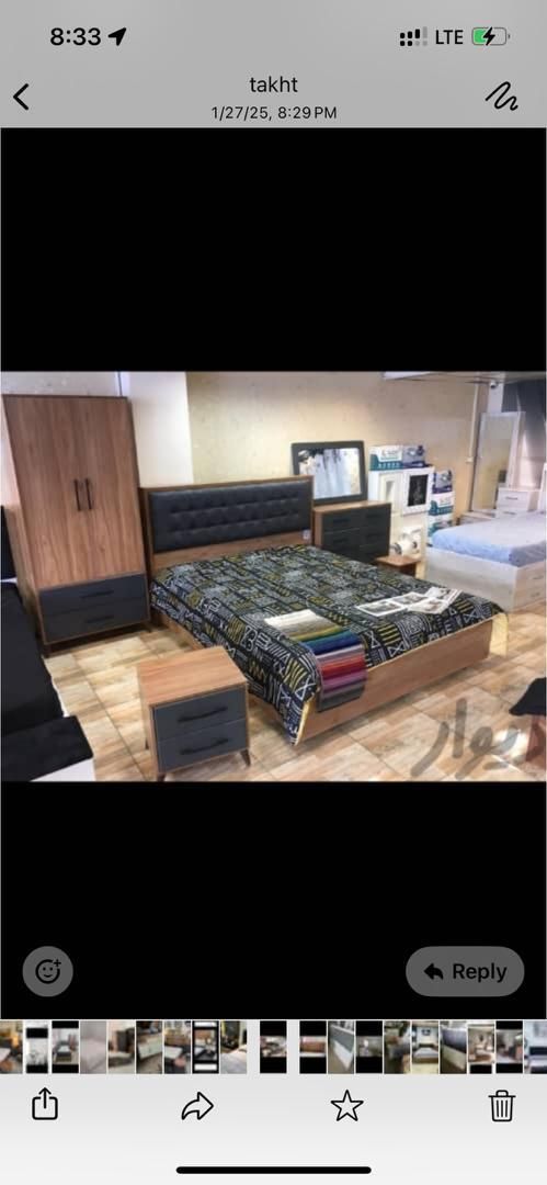 سرویس خواب هاکان کد۳۰۱|تخت و سرویس خواب|ایلام, |دیوار