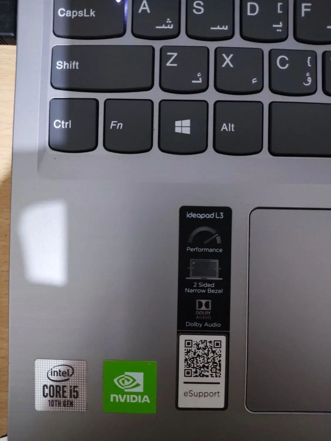 لپ تاپ لنوو lenovo ideapad 3|رایانه همراه|رشت, معلم|دیوار