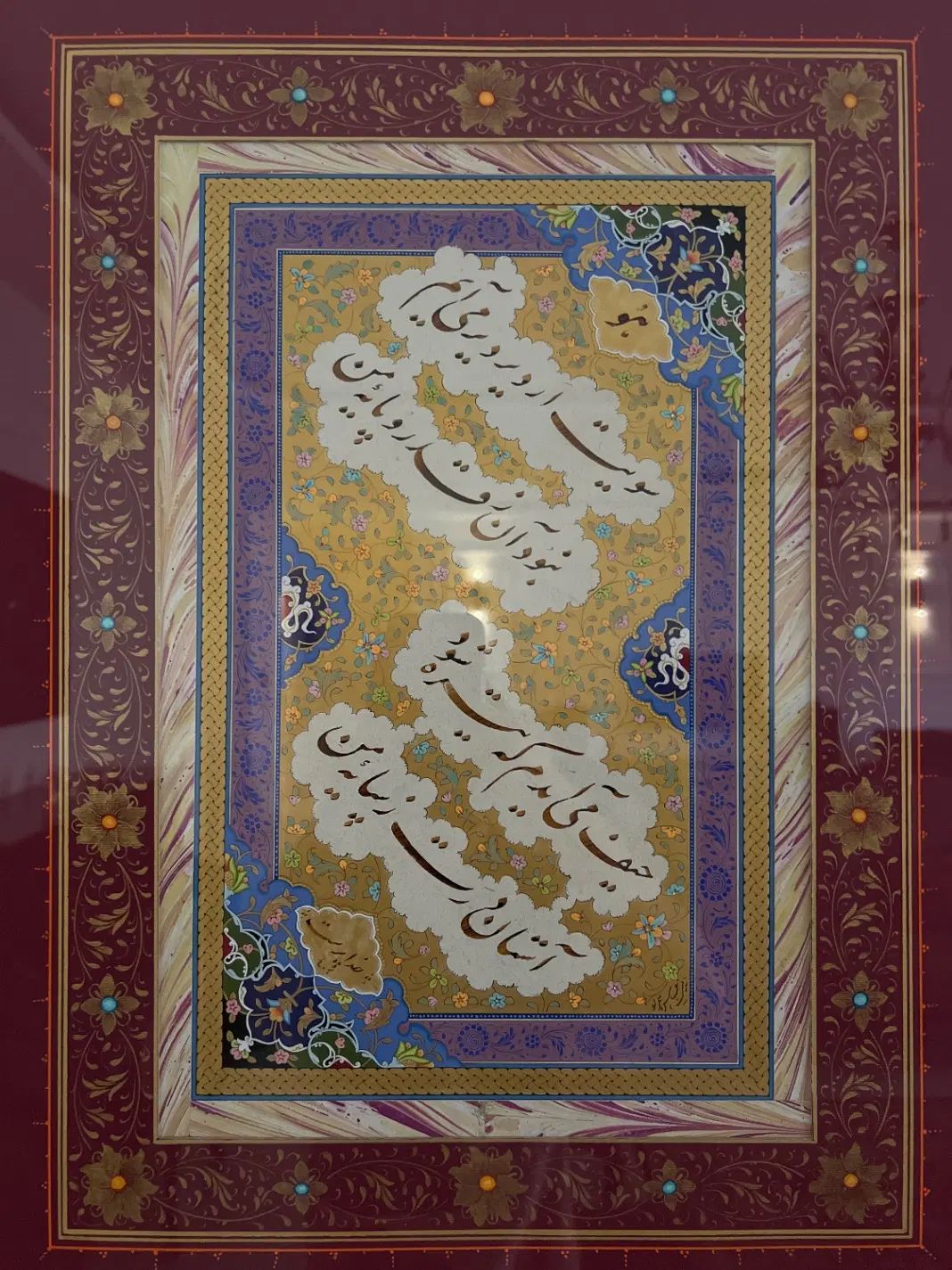 تابلو دکوراتیو خوشنویسی|تابلو، نقاشی، عکس|مشهد, فارغ التحصیلان|دیوار