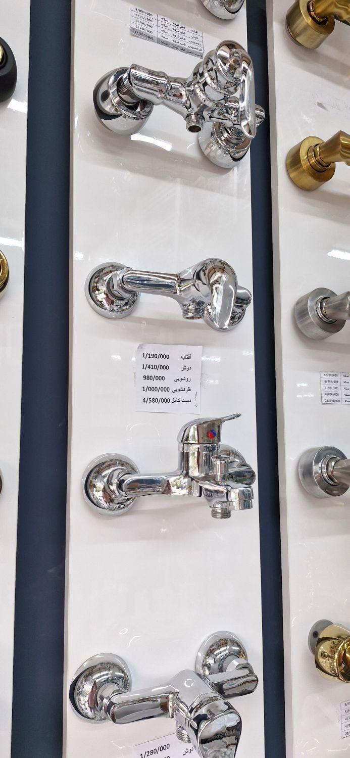 ست۴تایی شیرآلات روشویی توالت دوش سینک مهر|مصالح و تجهیزات ساختمان|رودهن, |دیوار