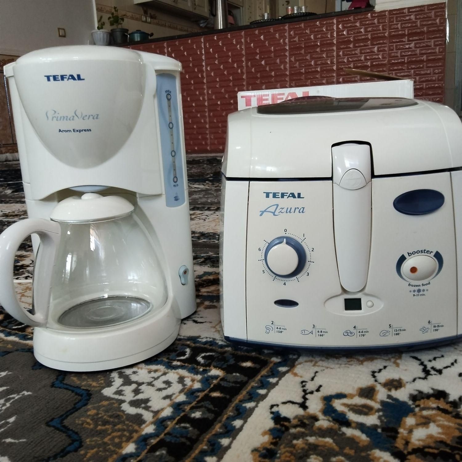 سرخ کن و قهوه ساز تفال|ظروف پختوپز|یاسوج, |دیوار