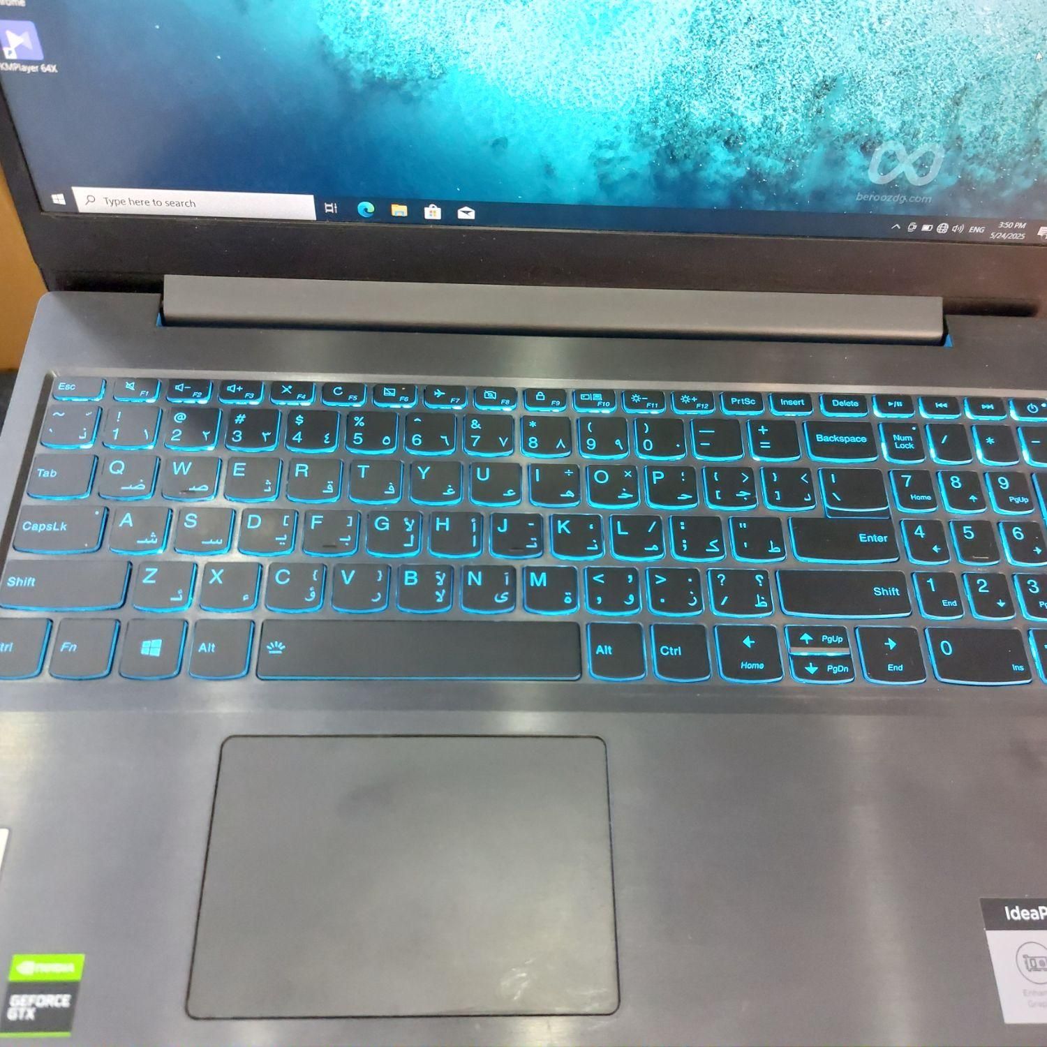 لپتاپLENOVOگیمینگ i7 نسل۱۰گرافیکGTX1660باگارانتی|رایانه همراه|تهران, میرداماد|دیوار