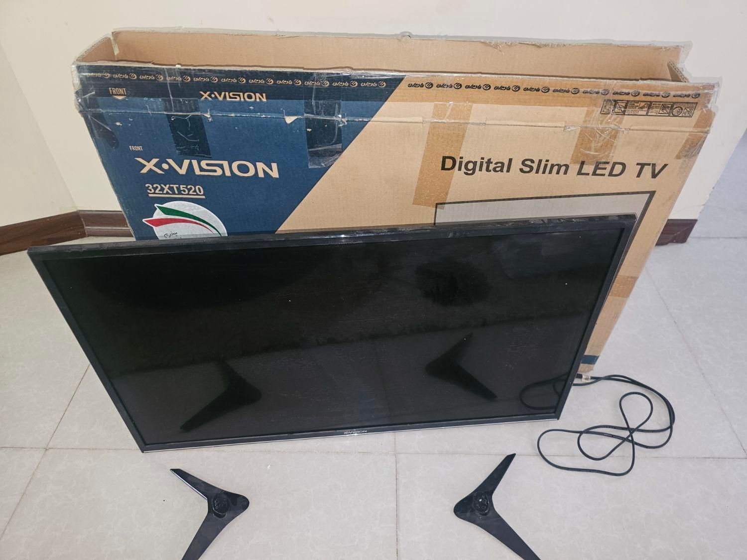 تلویزیون x.vision 32اینچ|تلویزیون و پروژکتور|تهران, سلسبیل|دیوار