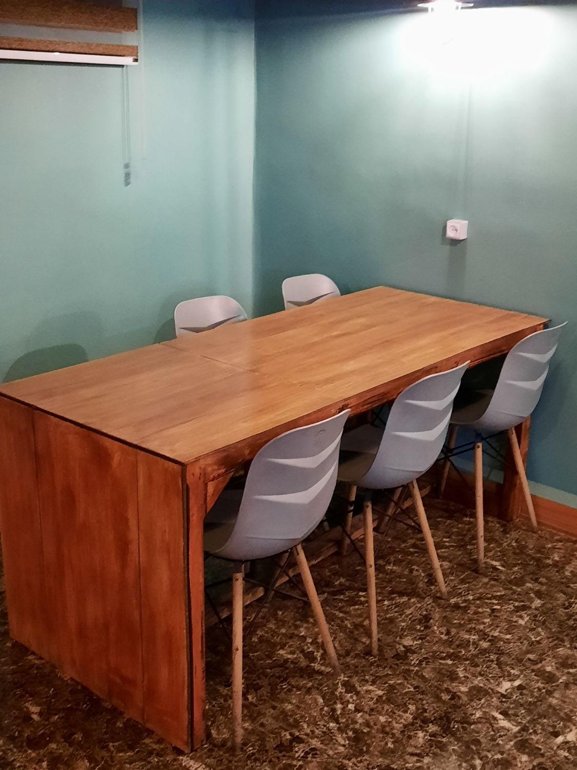 میز چوبی صندلی مقاوم|میز و صندلی غذاخوری|ساوه, |دیوار