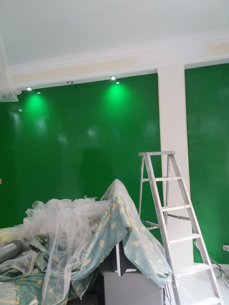 نقاشی ساختمان با کیفیت تضمینی|خدمات پیشه و مهارت|قم, لسانی|دیوار