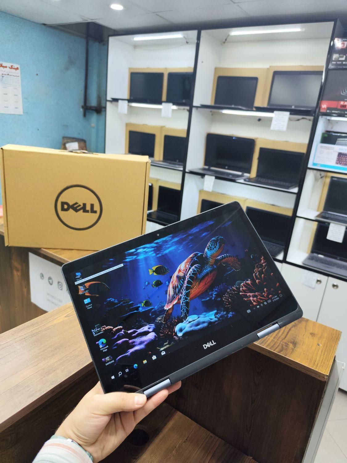 لپ تاپ dell نسل هشتم تاچ ۳۶۰|رایانه همراه|گلستان (تهران), |دیوار