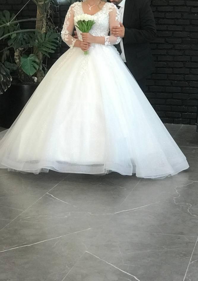 لباس عروس شکوفه های بهاری|لباس|گرگان, |دیوار