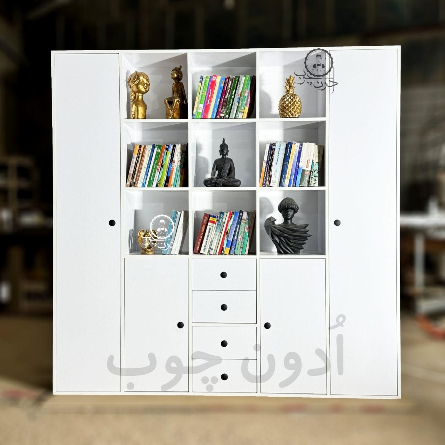 کتابخانه و کمد کتاب مدل یادگار|کتابخانه، شلف، قفسه‌های دیواری|تبریز, |دیوار