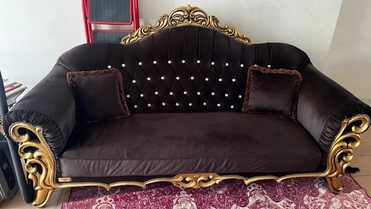 مبل ۹ نفره آس|مبلمان خانگی و میز عسلی|اصفهان, تیران|دیوار