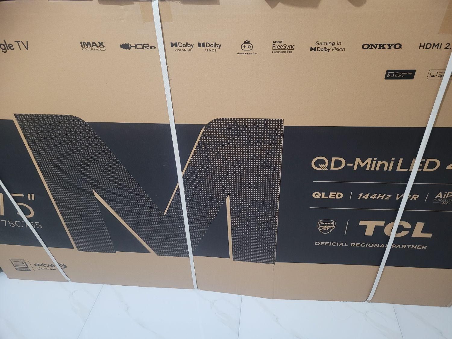 فروش تلویزیون75TCL مینی LED|تلویزیون و پروژکتور|کرج, مهرویلا جنوبی|دیوار