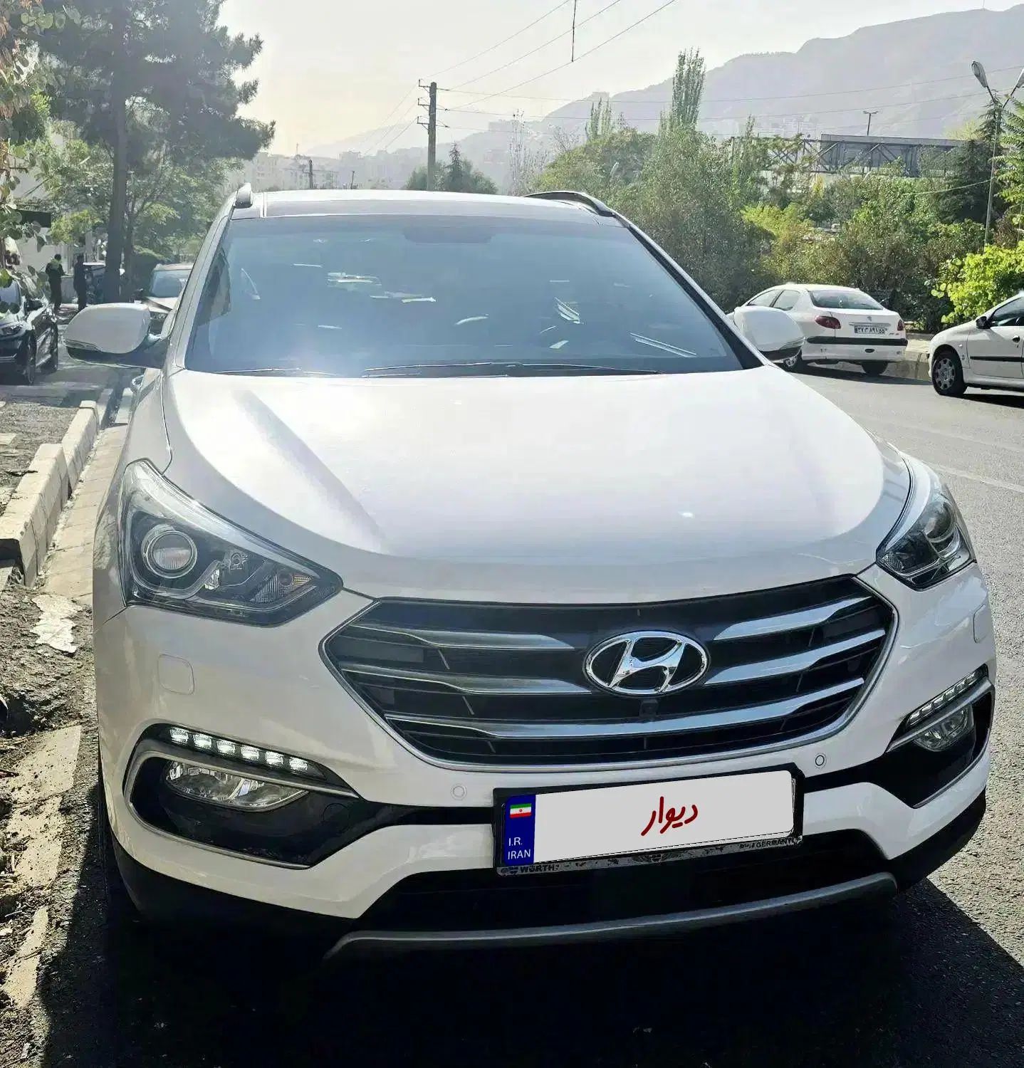 سانتافه GDI نیوفیس وارداتی مدل ۲۰۱۷ سفید صدفی|خودرو سواری و وانت|تهران, سعادت‌آباد|دیوار