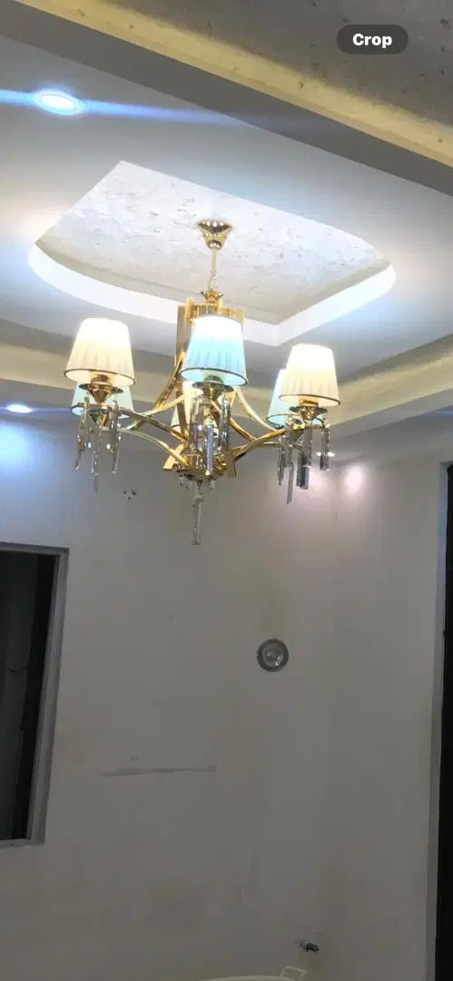 لوستر دو عدد|لوستر و چراغ آویز|رشت, معلم|دیوار