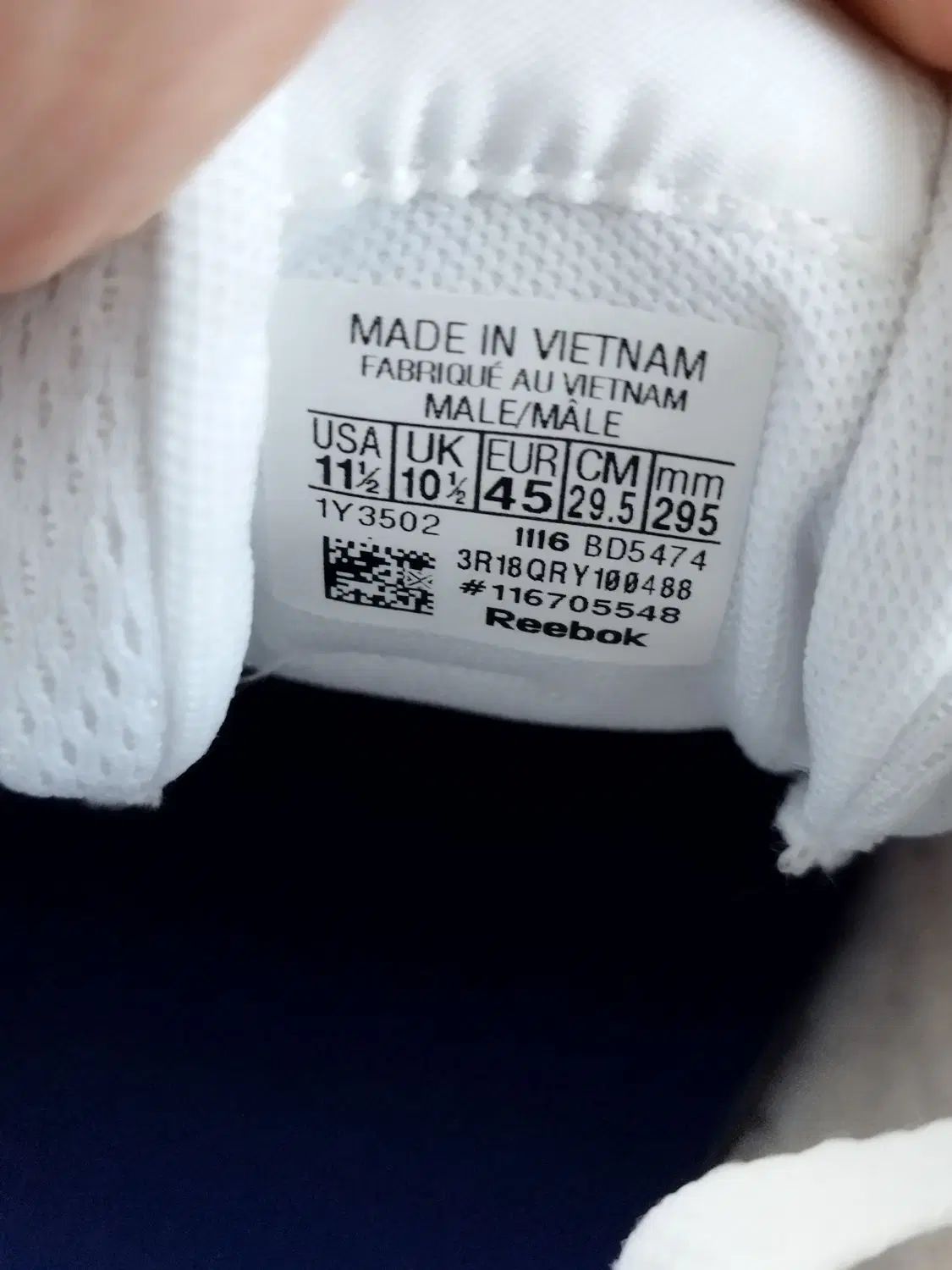 کتانی اورجینال Reebok سایز45|کیف، کفش، کمربند|تهران, شهرک دانشگاه شریف|دیوار