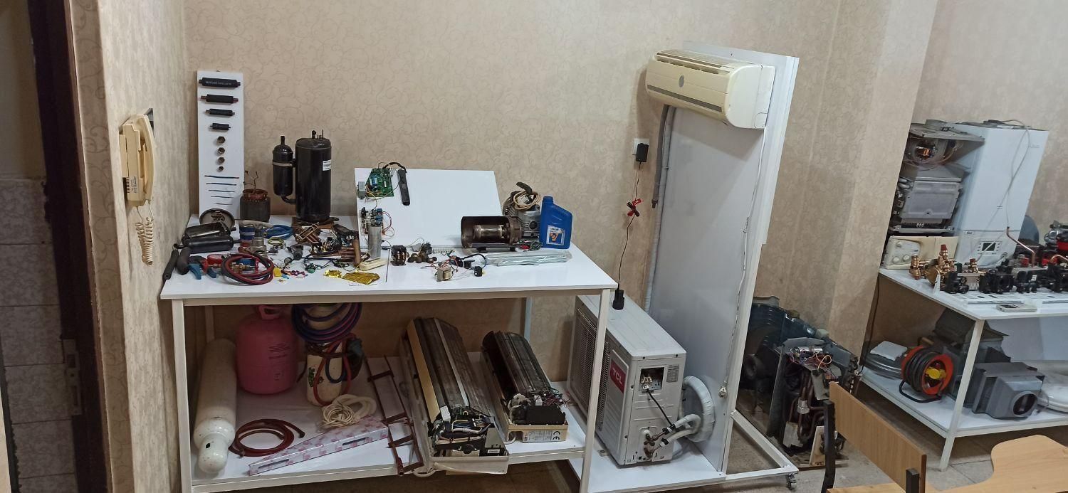 آموزش نصب و تعمیر کولر اسپلیت (مدرک فنی و حرفه ای)|خدمات آموزشی|رشت, یخسازی|دیوار