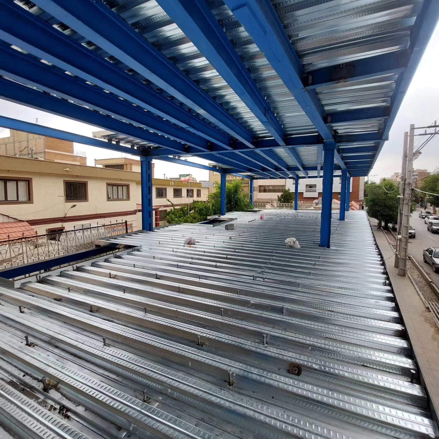 ساندویچ پانل ، عرشه فولادی ، سوله|خدمات پیشه و مهارت|اصفهان, قائمیه|دیوار