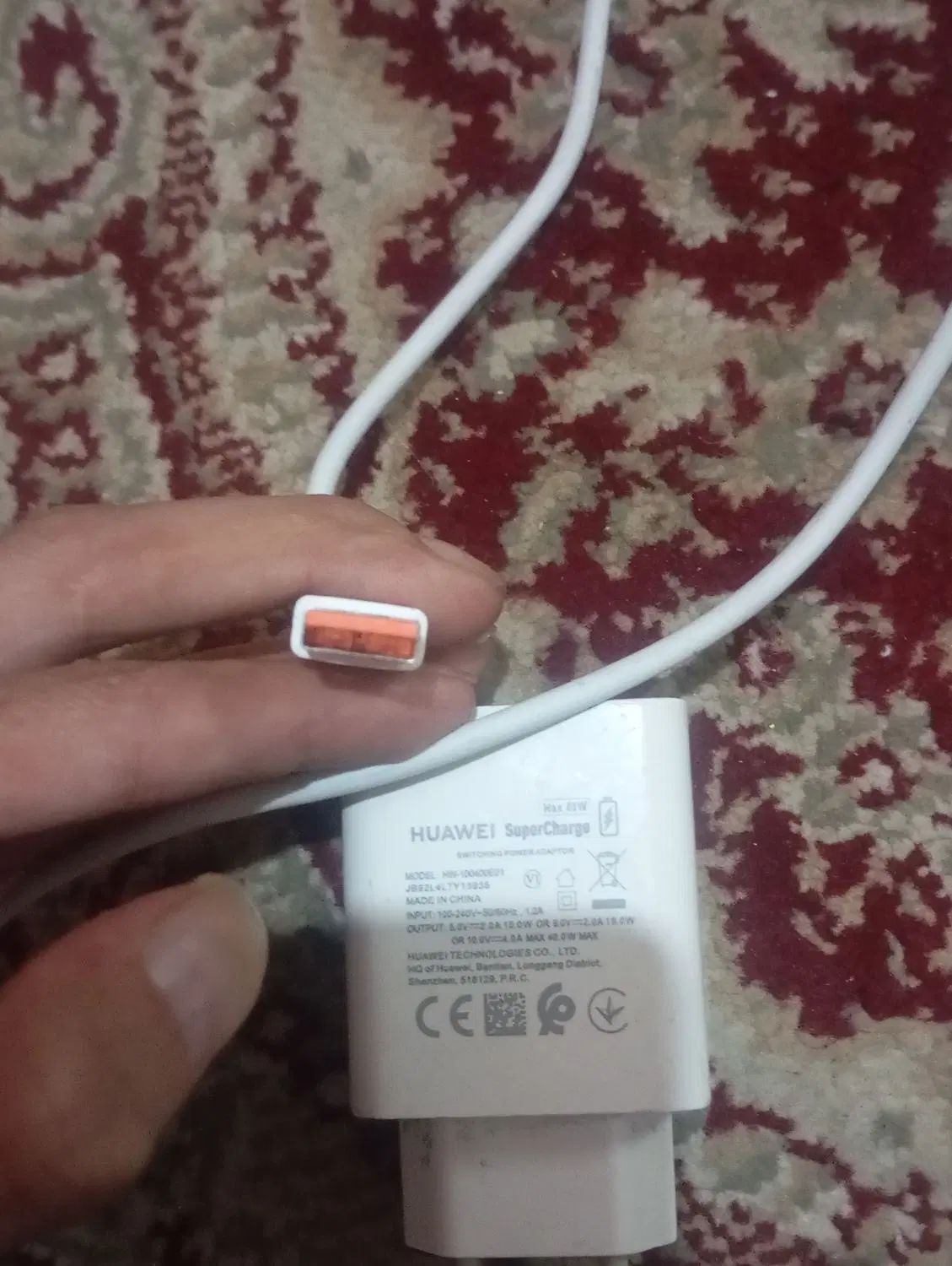 شارژر 40 واتی اصل|لوازم جانبی موبایل و تبلت|مشهد, توس (بلوار توس)|دیوار