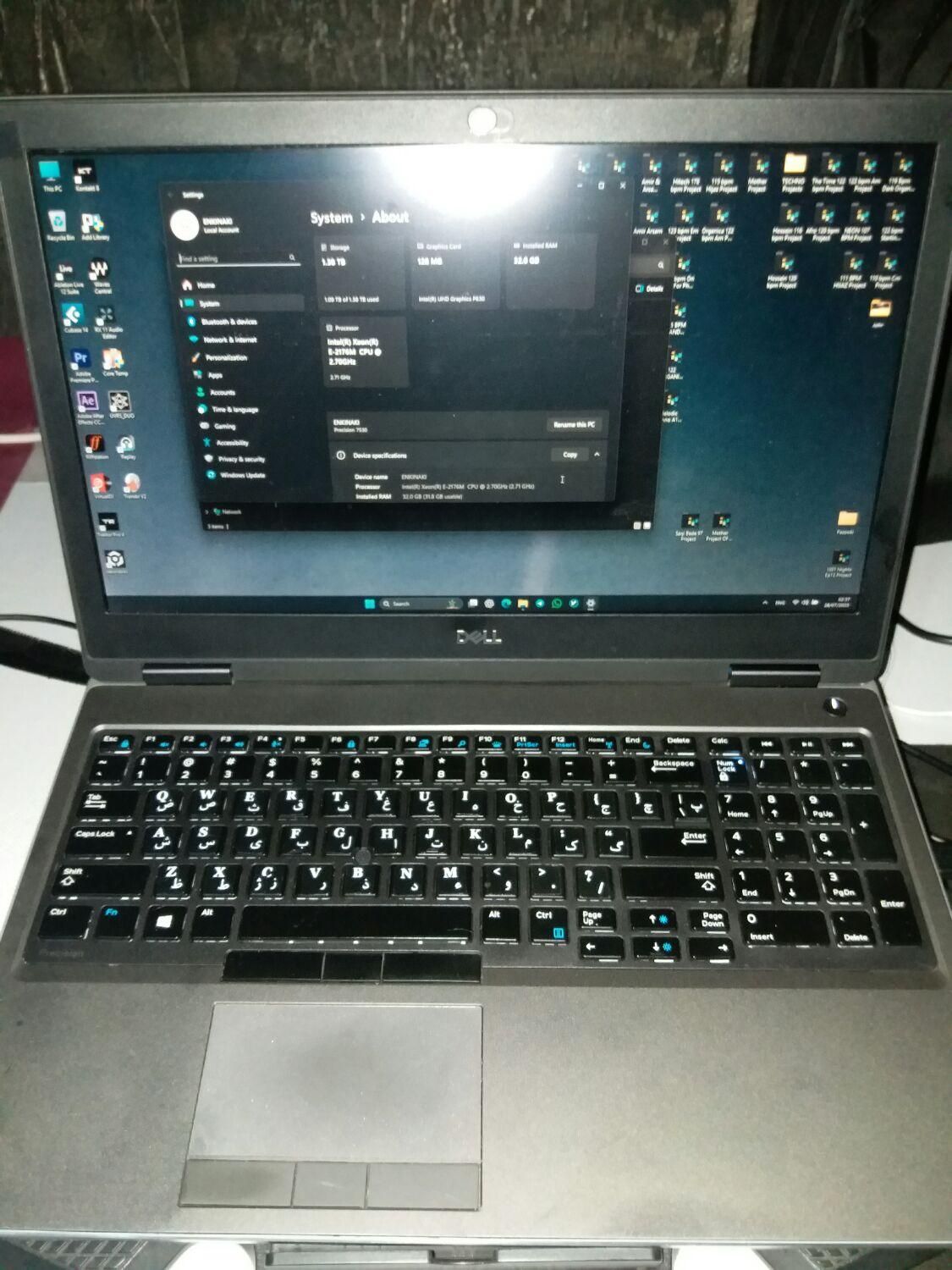 Dell Precision 7530|رایانه همراه|تهران, فردوسی|دیوار