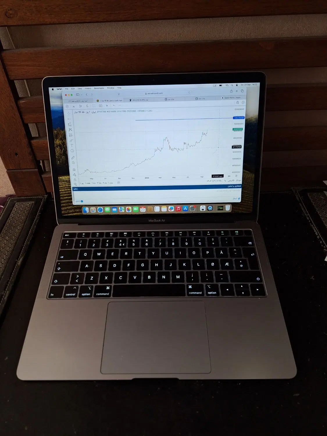 MacBook air 2019|رایانه همراه|تهران, جنت‌آباد شمالی|دیوار