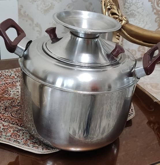 کتری  استیل شیر دار|قوری، کتری، قهوه‌ساز دستی|ایلام, |دیوار