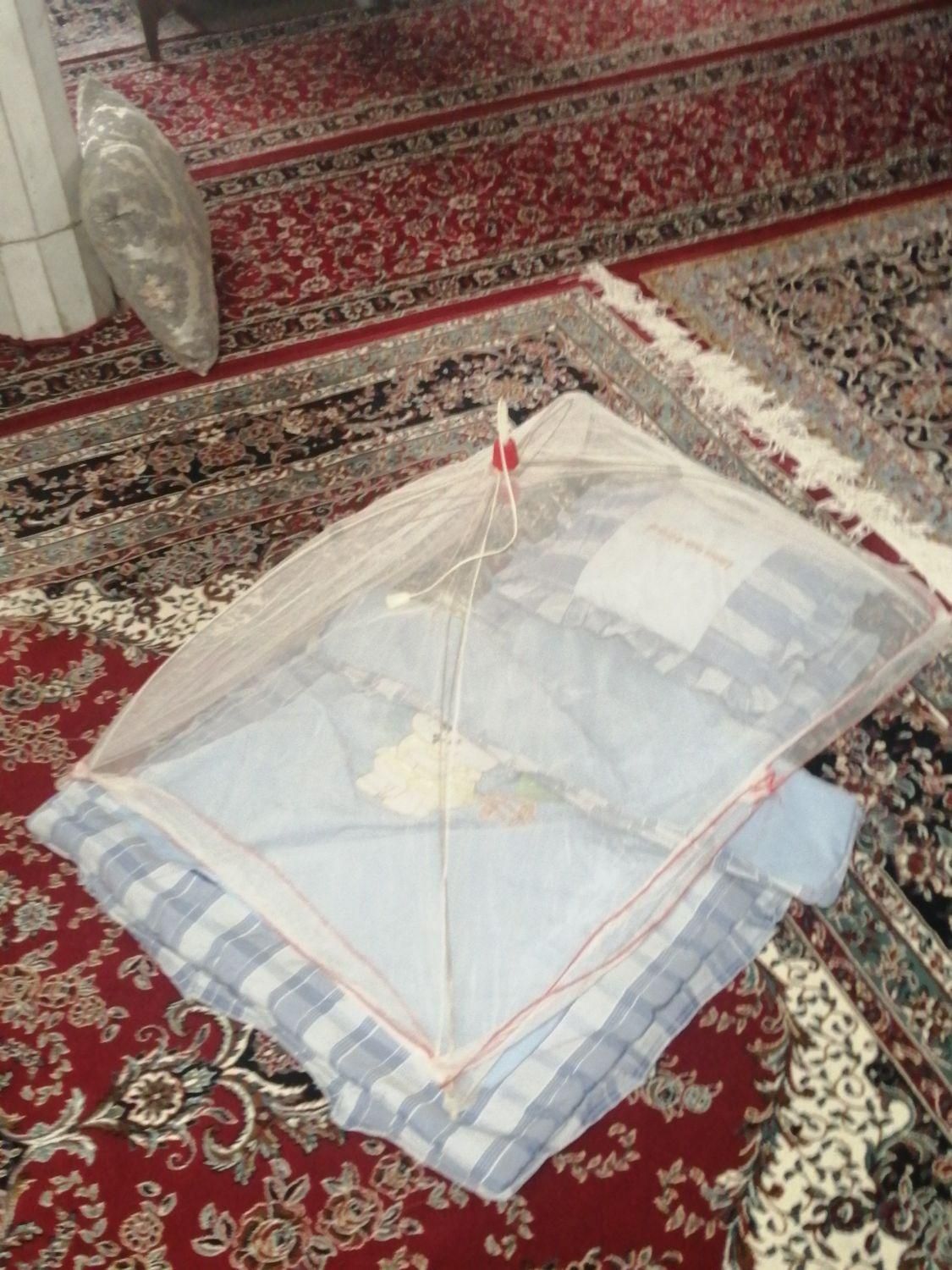 پشه بند کودک همراه با تشک و پتو و بالشت ارزان|اسباب و اثاث بچه|شاهین‌شهر, گزبرخوار|دیوار