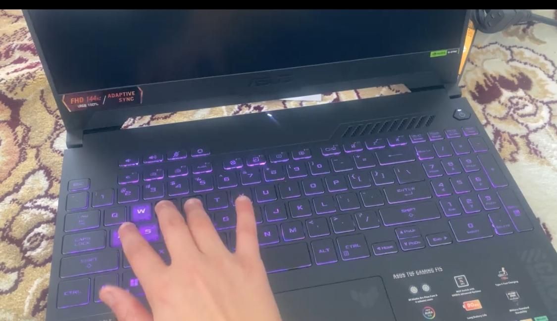 لپتاب گیمینگ f15 asus|رایانه همراه|تهران, اختیاریه|دیوار