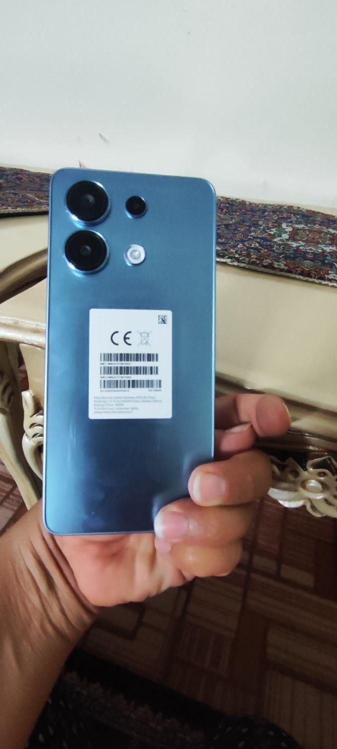 شیائومی Redmi Note 13 با حافظهٔ ۲۵۶ گیگابایت|موبایل|تهران, تاکسیرانی|دیوار